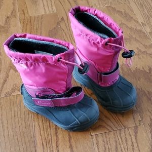 toddler  girls Columbia powderbug snow boots